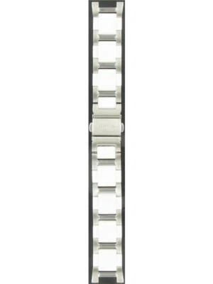 Casio Hombre 18mm Blanco Acero Inoxidable Correa Reloj 10277875  Foto 1 de 4