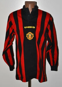 MANCHESTER UNITED 1990`S FOOTBALL COTTON TOP UMBRO SIZE S ADULT - Bild 1 von 7