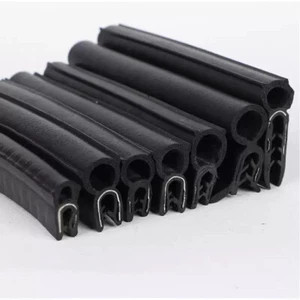 Universal Car Door Seal Strip Trim Weatherstrip Sealing - Top - EPDM Dustproof - Picture 1 of 25