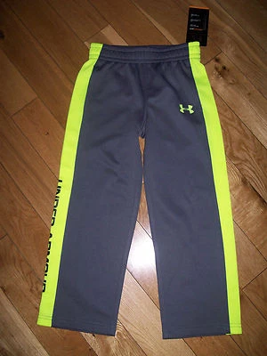 PANTALONES de calentamiento UA UNDER ARMOUR All Season Gear BRAWLER grafito neón talla 5 nuevos con etiquetas Foto 1 de 2