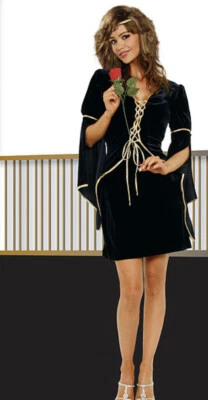 Disfraz de Princesa Real 3 piezas Terciopelo Halloween Disfraz Adulto Talla M Foto 1 de 3