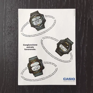 1992 #2 Casio Uhren - Original AD Advertising Werbung Vintage - Bild 1 von 1