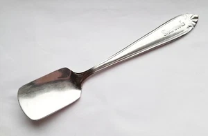 Vtg SHARWOODS chutney relish pickle spoon Crystal stainless steel 5½in 14cm (C) - Picture 1 of 11