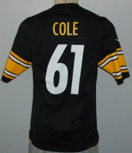 Mason Cole #61 Pittsburgh Steelers Nike Black NFL Jersey Men Small - Picture 1 of 8