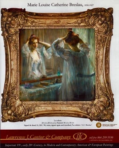 MARIE LOUISE CATHERINE BRESLAU Kunstgalerie Ausstellung ~ VINTAGE DRUCK AD ~ 2008 - Bild 1 von 1