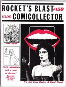 ROCKET'S BLAST COMICOLLECTOR #150, RBCC Fred Hembeck - Rocky Horror Picture Show - Imagen 1 de 6