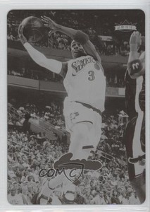 2006-07 Fleer Ultra Printing Plate Yellow 1/1 Allen Iverson #123 HOF 0c3