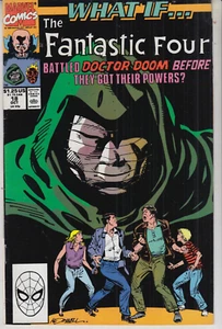 WHAT IF THE FANTASTIC FOUR 18 1990 GRADED VF LUKE MCDONNELL CVR MARVEL COMICS - Picture 1 of 2