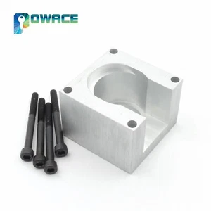 Soporte de montaje de soporte de motor paso a paso Nema23 57 mm + 4 tornillos de instalación para enrutador CNC - Imagen 1 de 5