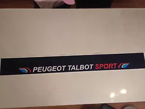 Adesivo Striscia Para Sun Peugeot 205 Rally Talbot Sport Blu Scuro - Foto 1 di 1