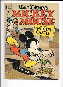 Mickey Mouse #2 "The HAUNTED CASTLE" Four Color #325 VG/VG - 4,0/3,5 Dell, 1951 - Bild 1 von 2