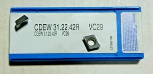 10 NEUE VALENITE CDEW 312242R VC29 HARTMETALL-EINSÄTZE R637S - Bild 1 von 8