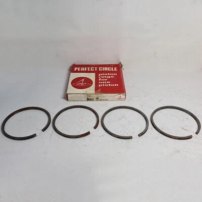 Series Segments Piston Rings STD 105 mm Fiat 642 Perfect Circle 80321 - Image 1 of 4