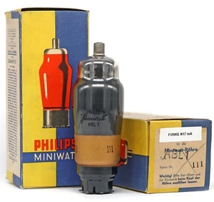 1 ONE ABL1/WE41 PHILIPS FRANCE NOS TESTED Tube Lampe Valve Valvula 진공관 真空管 电子管 ù - Picture 1 of 2