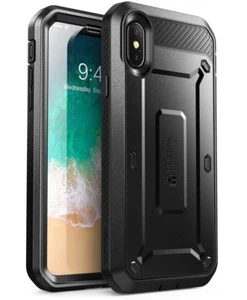 iPhone X / XS Case SUPCASE Full-Body UB Pro Holster Cover with Screen Protector - Picture 1 of 32