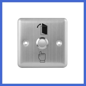 Door Switch Stainless Steel Door Exit Push Release Button for Access Control - Picture 1 of 7