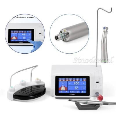 Motor de implante de pantalla táctil quirúrgica dental sin escobillas AZDENT + pieza de mano LED 20:1 Foto 1 de 4
