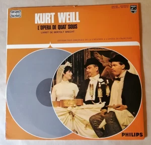 KURT WEILL : L'Opéra De Quat' Sous 2 x LP 33T PHILIPS 820150/151 vynils NEUFS - Bild 1 von 3