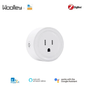ZigBee Smart Plug Switch Power US Socket Outlet APP Control For eWeLink Alexa - Picture 1 of 12