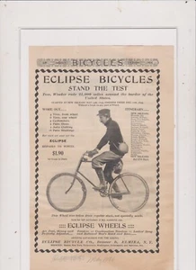 1896 BICICLETTE ECLIPSE MONTATE AD - Foto 1 di 1