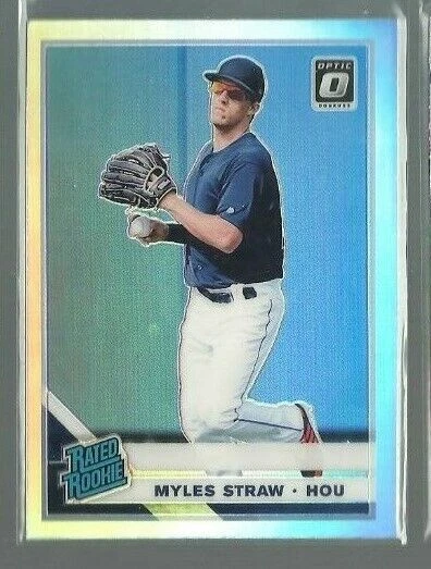 2019 Donruss Optic Holo #59 Myles Straw RR (ref 80182) - Image 1 of 1