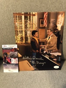WILLIAM DANIELS SIGNED 'BOY MEETS WORLD' MR FEENY 8x10 PHOTO JSA COA - Picture 1 of 4