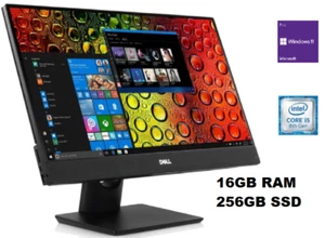 Dell OptiPlex 7460 23.8" All in One Core i5 3.0Ghz 16GB 256GB SSD Windows 11 Pro - Picture 1 of 2