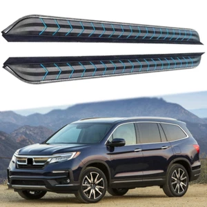 Escalón lateral 2 piezas para estribo Honda Pilot 2016-2021 barra Nerf aluminio - Imagen 1 de 9