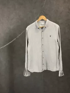 Allsaints logo striped shirt - Picture 1 of 9