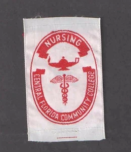 Vintage Central Florida Community College / College of Central Florida Krankenpflege Aufnäher - Bild 1 von 3