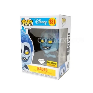 Funko POP Hades Diamond Collection Hot Topic Exclusive Disney Hercules #381 Blue - Picture 1 of 7