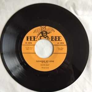 Dave "Diddlie" Day – Blue Moon Baby / Suzanne My Love 7", 45 RPM, Reissue - Picture 1 of 4