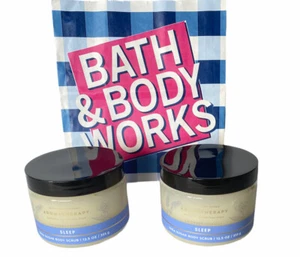 Bath Body Works Aromatherapy Sleep Lavender Vanilla Shea Body Scrub 12.5 oz - x2 - Picture 1 of 4