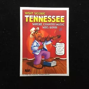 1987 Zoot US of Alf Stickers #42 Tennessee - Picture 1 of 2