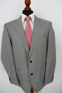Chaqueta Tommy Hilfiger talla 54 lana virgen lino gris Blue Label NUEVA sin etiqueta - Imagen 1 de 8