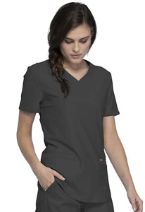 Pewter Cherokee Scrubs Form V Neck Top CK840 PWT - Bild 1 von 5