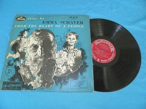 Emma Schaver - From The Heart Of A People RARE Israel Israeli Hed-Arzi LP Jewish - Picture 1 of 2