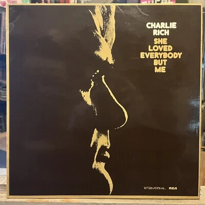 [COUNTRY]~EXC LP~CHARLIE RICH~She Loved Everybody But Me~[1974~RCA]~UK Import~ - Image 1 of 4