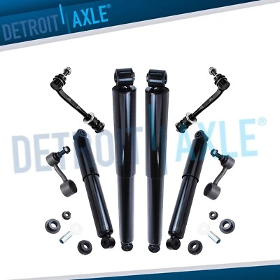 Conjunto de amortecedores dianteiros e traseiros barras oscilantes elos para Aspen Dodge Durango - Imagem 1 de 4