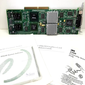 NOS Sun X3664A 595-5406-01 Elite3D Graphics Card w/Software Disc in Box ~ OffCrt - Picture 1 of 7
