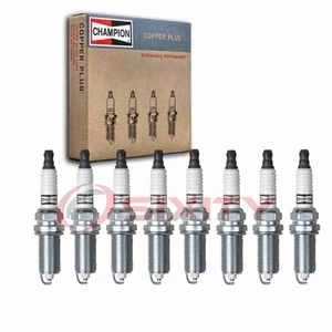 8 pc Champion Intake Side Copper Plus Spark Plugs for 2011-2013 Ram 1500 bu - Picture 1 of 5