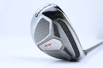 Taylormade M6 #4 Hybrid / 22 Degree / Regular Flex Fujikura Atmos Orange 6 Shaft - Image 1 of 4