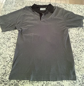 Cutter & Buck CB DryTec Polo Uomo L Nero Grigio Golf Traspirante Umidità - Foto 1 di 16