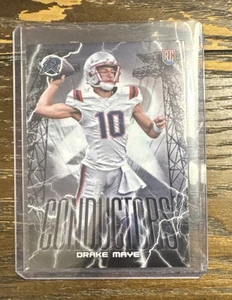 2025 Drake Maye Topps Resurgence Conductors RC Rookie Patriots #C-7 BW1 - Picture 1 of 2