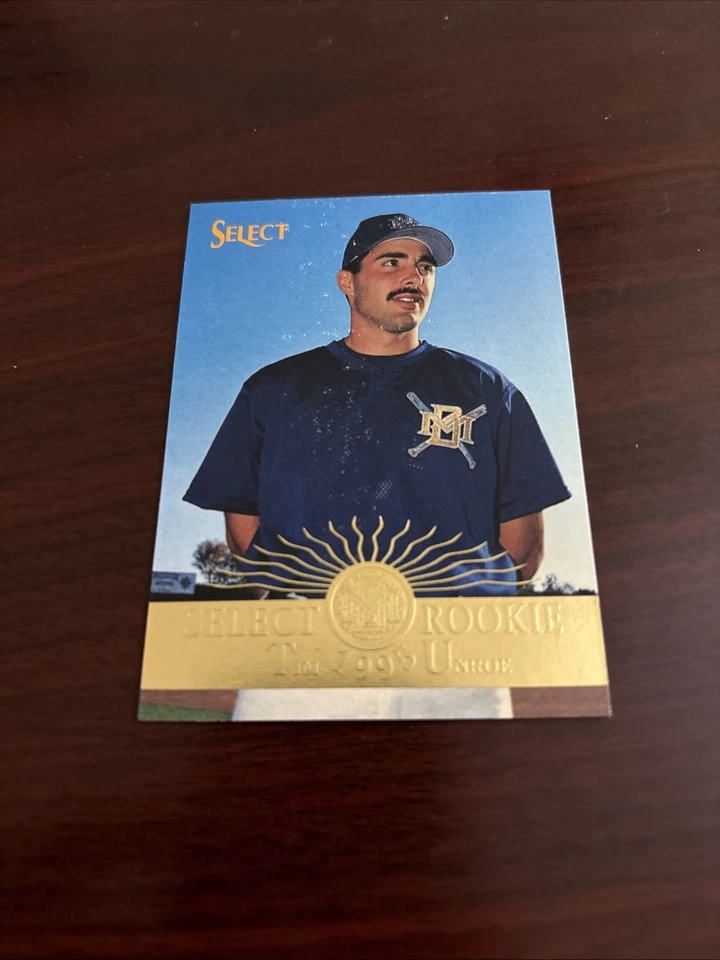 1995 Select - Tim Unroe #169 RC Rookie Milwaukee Brewers NM-MINT - Image 1 of 1