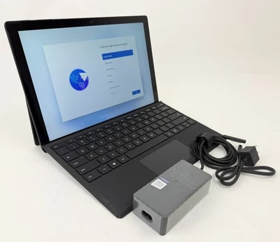 Microsoft Surface Pro 7 1866 12.3" Touch 2736x1824 i5 8GB 128GB W11H +Kbrd -Read - Image 1 of 4