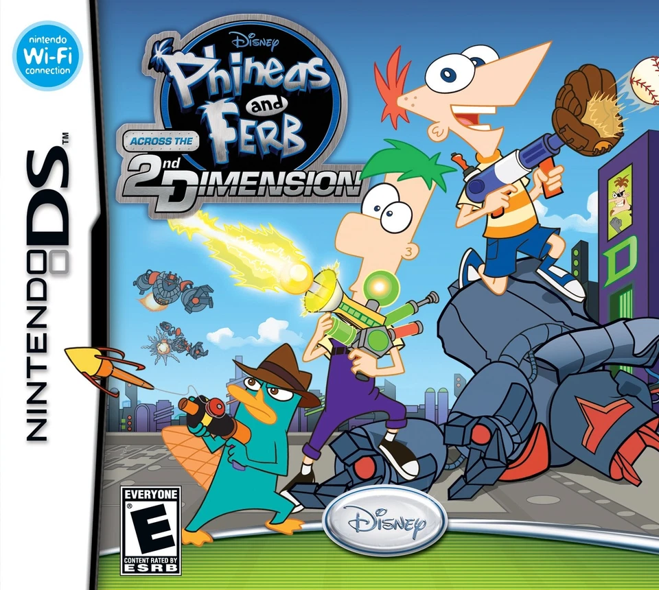 Phineas and Ferb: Across the 2nd Dimension - Nintendo DS Foto 1 de 1