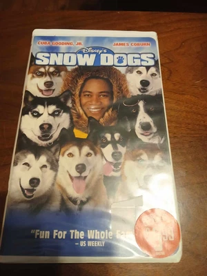 Snow Dogs - VHS Tape Disney Movie  Cuba Gooding Jr James Coburn - Image 1 of 3
