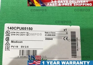 140CPU65150 BRAND NEW. FACTORY SEALED! Modicon CPU 140-CPU-651-50 - Picture 1 of 1