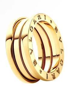 Anello Bulgari b.zero1 oro rosa 3 fasce - misura 53 - Picture 1 of 1